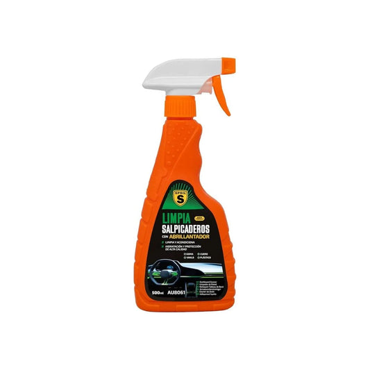 LIMPIA SALPICADEROS ABRILLANTADOR SPSIL 500ML - EFECTO BRILLO PARA CUERO, VINILO Y PLÁSTICO