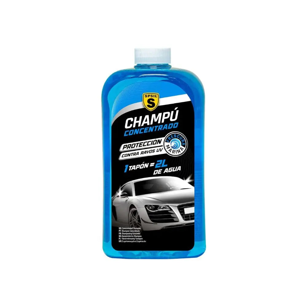 CHAMPÚ CONCENTRADO DE ALTA EFICACIA SPSIL 1L – LIMPIEZA EXTREMA Y BRILLO