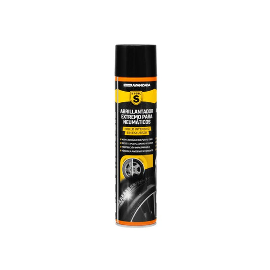 ABRILLANTADOR DE NEUMÁTICOS EXTREMO SPSIL 450ML - EFECTO MOJADO Y PROTECCIÓN UV