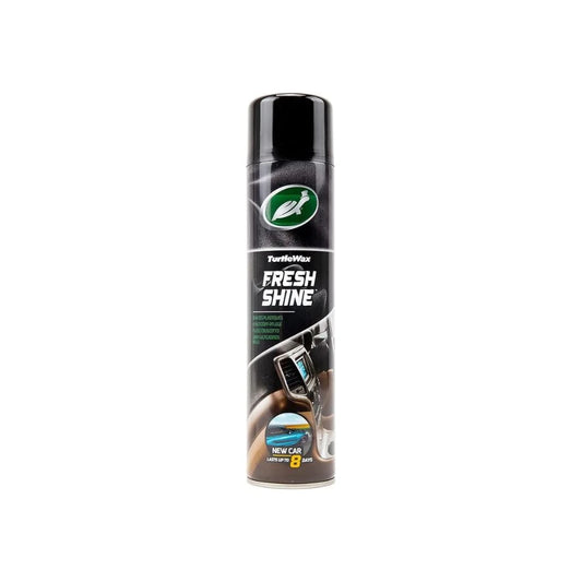 LIMPIADOR DE SALPICADEROS 600ML TURTLE WAX FRESH SHINE - BRILLO AJUSTABLE Y ELIMINADOR DE OLORES