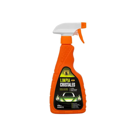LIMPIA CRISTALES SPSIL 500ML - ELIMINACIÓN DE SUCIEDAD, GRASA Y MARCAS EN PARABRISAS